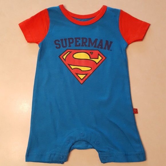 Baby Boy Superman Onesie - Picture 1 of 5